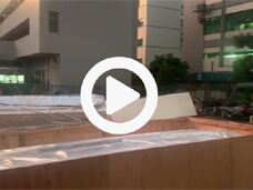 Reflow Oven Vacuum Packaging and Wood Box Package