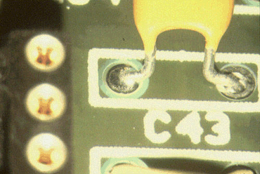 Figure 2: Poor penetration here is likely to be flux related